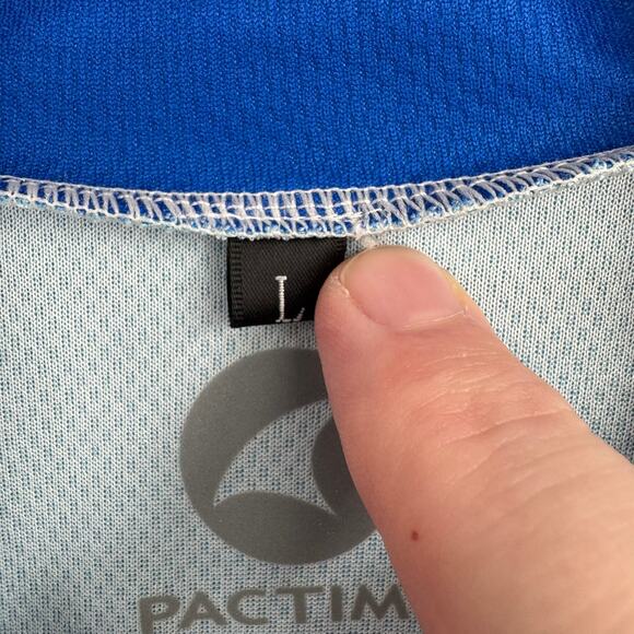 Pactimo Best Buddies Challenge Romero Britto Lobster Cycling Jersey Adult L Blue - Picture 7 of 9